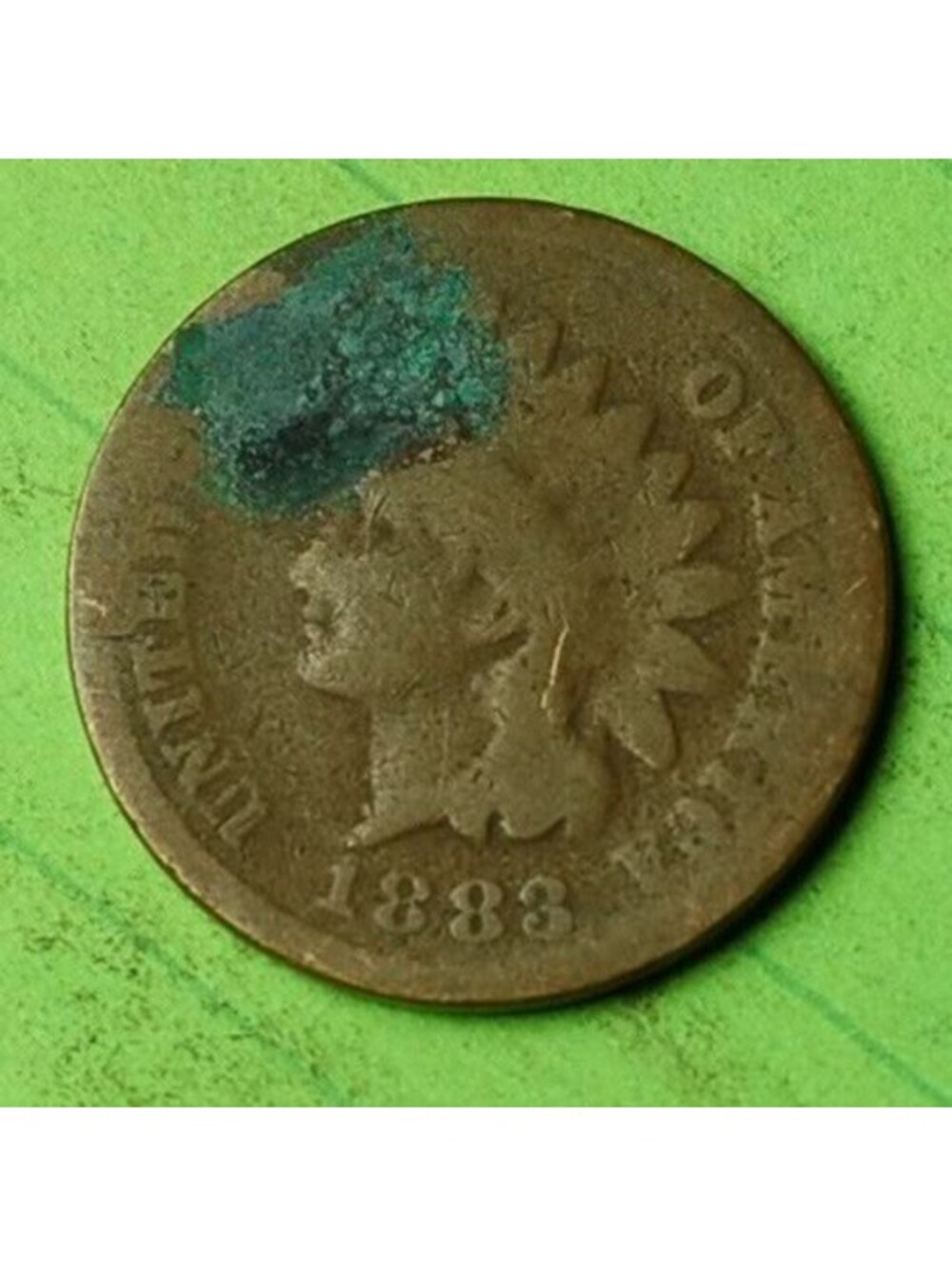 X129 1883 Indian Head Cent Penny 1c - Check Out Our eBay Store - old coin money